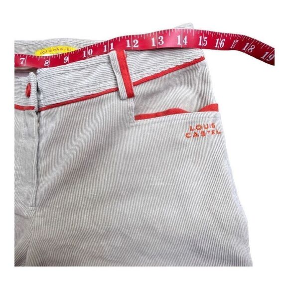 Louis Castel Women’s Vintage Corduroy Jeans. Khaki Color size 67/ 26 Golf Pants - Picture 5 of 12